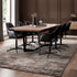 Set of 2 Black Dining Chairs Luna